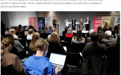 Social Sundhed i opråb: Husk sårbare og udsatte i sundhedsrådene
