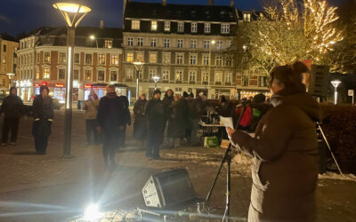 Trods bidende kulde fandt vi lys i mørket: Lysfest for lighed i sundhed 2026